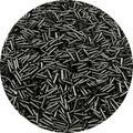 90g Glass Bugle Beads 7x2mm Embroidery Tube Glass Spacer Bulk Small Craft Long Beads for Necklaces Bracelets Earrings DIY Jewelry Making(Dark Gray) - color: Dark Gray