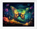Leczany Cross Stitch Stamped Kit for Adults - Fantasy Butterfly | DIY Embroidery Starter Patterns Craft Kit Needlepoint for Beginner | 11CT, 3 Strands | 17.7x12.6 inches - color: 11CT Stamped kits, Fantasy Butterfly 17.7x12.6 inches