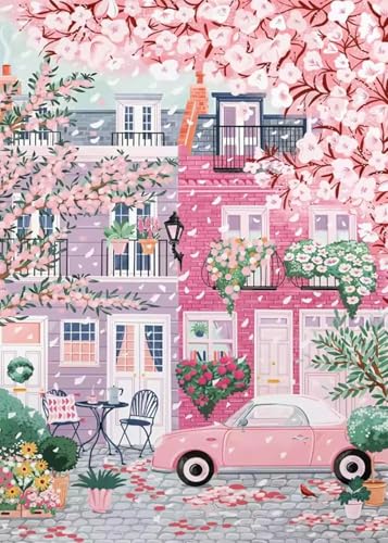 Pink Store Stamped Cross Stitch Kits for Beginner,11CT Needlepoint Kits - color: J157