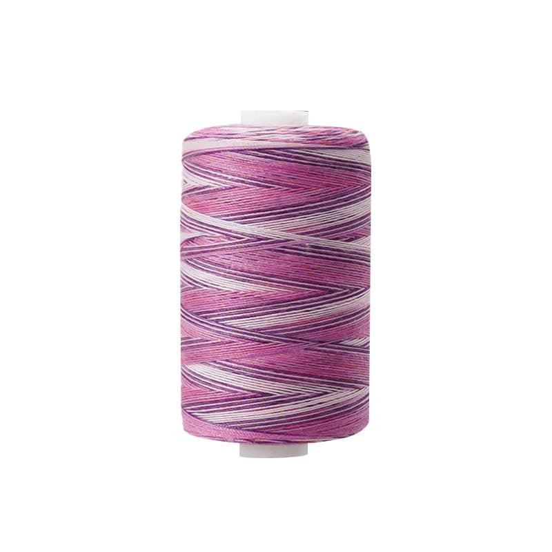 1000 Yard Multicolor Gradient Sewing Thread Colorful Embroidery Thread DIY Craft Spools Garment Accessory - style: #16