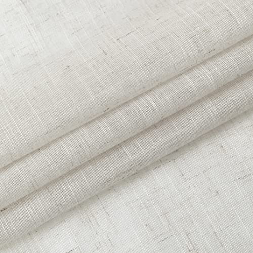 Natural Solid Waterfall Valance with Tassel Accessories, 56"x38", 1 Piece - color: Natural, size: 56"W x 38"L (Pack of 1)