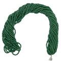 11/0 Glass Seed Beads, 12 String Hanks, Small Craft Beads, 2 mm (Bright Green) - color: Bright Green