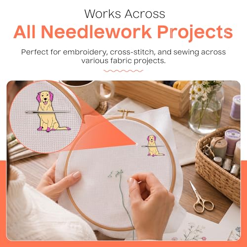 Aspen Lane Magnetic Needle Minder Needlepoint Accessory (Golden) - color: Golden