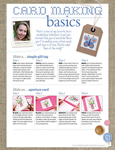 Cross Stitched Cards for Special Occasions: Creative Designs for Birthdays, Holidays, and More (Design Originals)