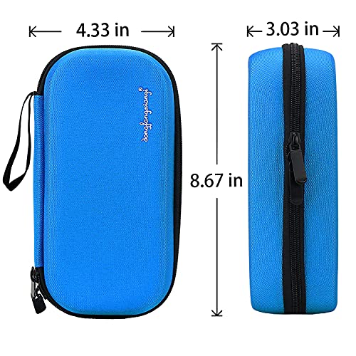 YOUSHARES Insulin Cooler Travel Case - Handy Medication Insulated Diabetic Carrying Cooling Bag for Insulin Pen, Glucose Meter and Diabetic Supplies with 3 Cooler Ice Pack - color: 01 Eva Bu