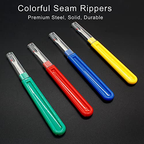 suiwotin 24pcs Seam Rippers Thread Remover, Seam Ripper Tool for Sewing