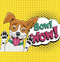 DIAMOND DOTZ Bow Wow Word Art Diamond Painting Kit for Adults with Gems - color: Bow! Wow!