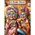 Old Ladies Stamped Cross Stitch Kits for Beginner Adults,11CT 12x16In - color: Grandma-2605