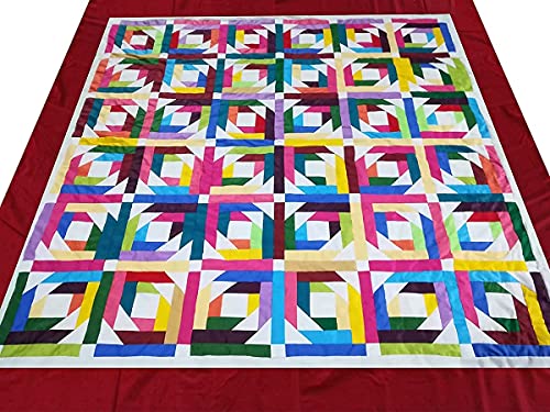 10"x10" 50pcs Cotton Fabric Squares for Sewing Quilting Supplies-Solid - color: Solid, size: 50 PCS 10"x10"