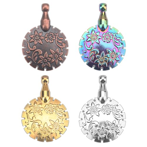 Olikraft 4-Pack Yarn Cutter Pendants (Mixed Colors) - color: Mixed