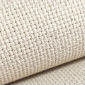 19" x 28" 18CT Counted Cotton Aida Cloth Cross Stitch Fabric (Natural Oatmeal) - color: Natural Oatmeal