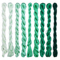 Natural 100% Silk Thread, Handmade Embroidery Thread Silk Floss 9 Colors 110m Each (16) - color: 16