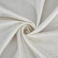 MAYJOYDIY White Poly Cotton Broadcloth Fabric 59×39inch Inside Silver Wires Plain Solid Color Linen Fabric Garments Crafts Accessories for Table Cloth Embroidery Backing Quilting Sewing