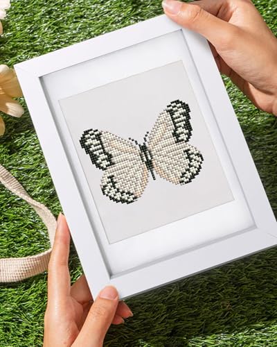 PeakLuv Mini Diamond Art Kits Butterfly Small Diamond Painting Kits - color: Butterfly2