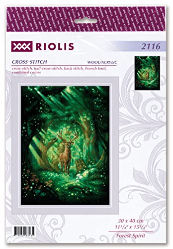 RIOLIS 2116 Forest Spirit Counted Cross Stitch Kit 11.75 x 15.75 in - style: Forest Spirit 2116