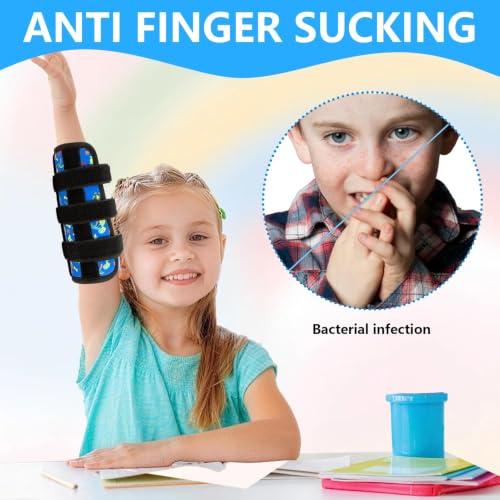 2PCS Thumb Sucking Guard, Thumb Guard for Thumb Sucking(Dinosaurs) - color: Dinosaurs