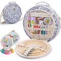 MYBAGZING Embroidery Bag, Hoop Storage Organizer up to 11" for Cross Stitch - color: Garden Harvest