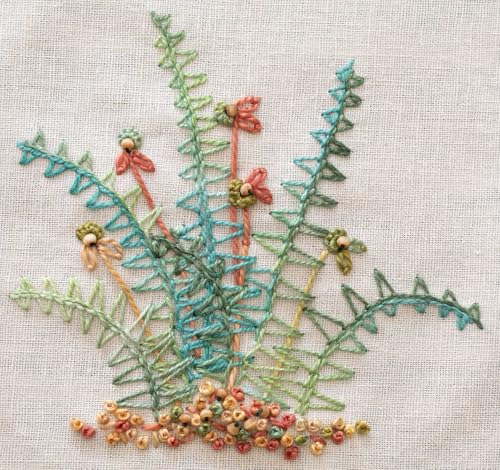 Creative Stitches for Contemporary Embroidery: Visual Guide to 120 Essential Stitches for Stunning Designs (Volume 1)