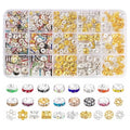 Rhinestone Spacer Beads for Jewelry Making, Bracelet, Pen, Keychain, Crafts