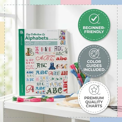 A Big Collection of Alphabets in Cross Stitch