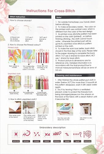 MjhRcll Jesus Stamped Cross Stitch Kits,Religion Cross Stitch Ornament Kits for Adults Beginners, Counted Embroidery Needlepoint Kits Home Decor 14x14 Inch