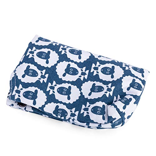 Teamoy Knitting Bag Tote, Travel Crochet Project Wrist Bag, Small, Sheep - color: Sheep, size: Small
