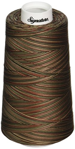 Signature 3 Ply Cotton Quilting Thread, 40wt/3000 yd, Variegated Woodlands