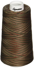 Signature 3 Ply Cotton Quilting Thread, 40wt/3000 yd, Variegated Woodlands
