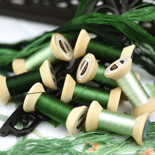 Natural 100% Mulberry Handmade Embroidery Silk Thread Silk Floss (98) - color: 98