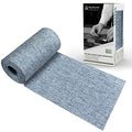 King Mountain Premium Linen Fabric Iron-on Repair Patch, 3"x60" (Blue Grey) - color: Blue Grey, size: Linen-3"x60"