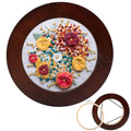 XEmbro 6 Inch Embroidery Hoop Frame for Hanging Sewing Ornaments - style: Round