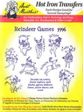 Reindeer Games Aunt Martha's Hot Iron Transfers