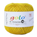 golo Crochet Thread Size10 Yarn for Hand Knitting Crochet Yarn Bright Yellow 273 - color: 273 Bright yellow