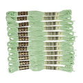 DMC DMC25B #25 Thread Embroidery Thread 12 Bundles #13 Green - style: #13 Green
