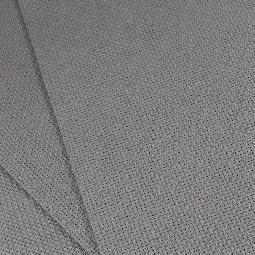 KCS 3 pc of 12" x 18"(30cmx45cm) Counted Cotton Aida Cloth Cross Stitch Fabric (Dark Grey,14CT) - color: Dark Grey, size: 14CT