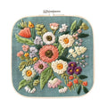 PATIKIL 7.9" x 7.9" Square Embroidery Hoops, Adjustable Bamboo Cross Stitch Hoops Ring Embroidery Frame Punch Needle Hoop for Sewing, Needlework, DIY Sewing Craft Decoration - size: 7.9" x 7.9"