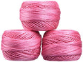 DMC Pearl Cotton Balls, Size 8, Cranberry - color: Cranberry, style: 8 Thread Count