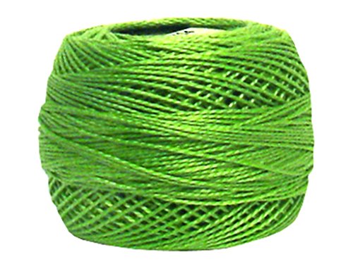 DMC 116 8-704 Pearl Cotton Thread Balls, Bright Chartreuse, Size 8