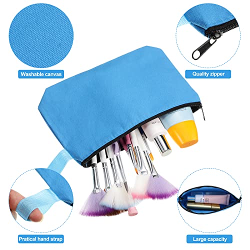 Saintrygo 30 Pcs Canvas Makeup Bags Bulk,7.5 X 5 X 1.8 Inch,Classic - color: Classic, size: 7.5 x 5 x 1.8 Inch