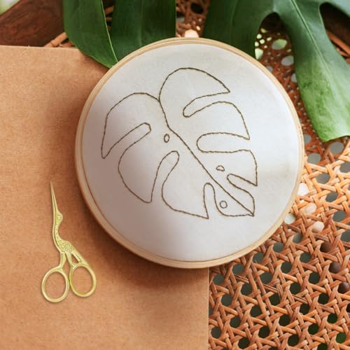 Golden Stork Embroidery Scissors Stainless Steel Sharp Tip Sewing Scissors for Everyday Use, Art Work, Needlework (1 Pcs 3.6Inch) - style: 1 Pcs 3.6Inch