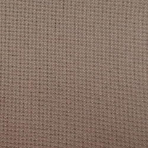 KCS 16CT Counted Cotton Cross Stitch Aida Cloth Fabric (Coffee, 19" x 28") - color: Coffee, size: 19" x 28"