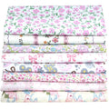 Aubliss 8pcs Fat Quarter Fabric Bundles (100% Cotton - 20'' x 20'') - color: Pink