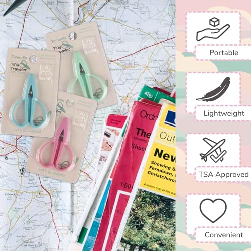 JubileeYarn Tiny Traveler Scissors - Sun Drenched - 3 Units - color: Sun Drenched, size: 3 Units