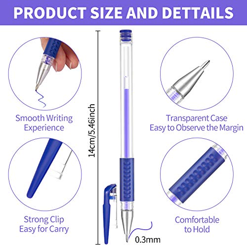 Outus 8 Pcs Heat Erasable Pens Fabric Marking with 56 Refills Quilting - size: 64 Piece Set