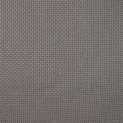 KCS 19" x 28"(48cmx72cm) 11CT Counted Cotton Aida Cloth Cross Stitch Fabric (Medium Grey) - color: Medium Grey
