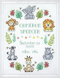 Design Works Crafts in The Jungle Counted Cross Stitch Kit
