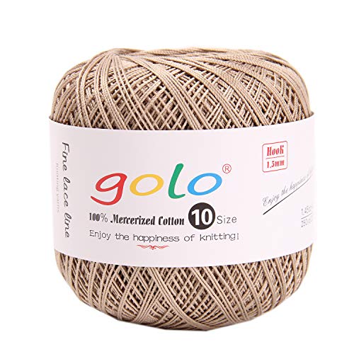 golo Crochet Thread for Hand Knitting 278 - color: 278 khaki