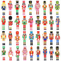 AUGSUN 36pcs Christmas Nutcracker Iron on Patches Xmas Applique - style: Christmas Nutcracker