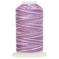 ThreadArt Multicolor Cotton Thread, 600M 40/3, Violets 2221 - color: Violets