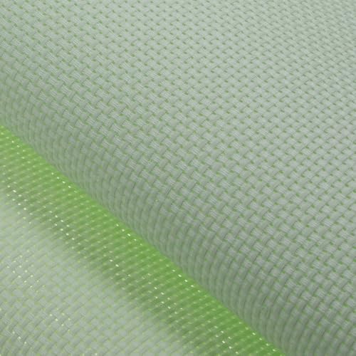 KCS one piece 19" x 28"(48cmx72cm) 11CT Counted Cotton Aida Cloth Cross Stitch Fabric (Light Green) - color: Light Green
